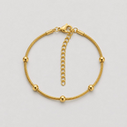 Beaded Snake Chain Bracelet