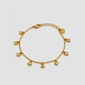Celestial Star Charm Gold Bracelet