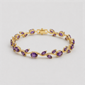 The Royal Vine Crystal-Stone Cuff