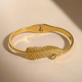 The Botanical Crystal Gold Bracelet