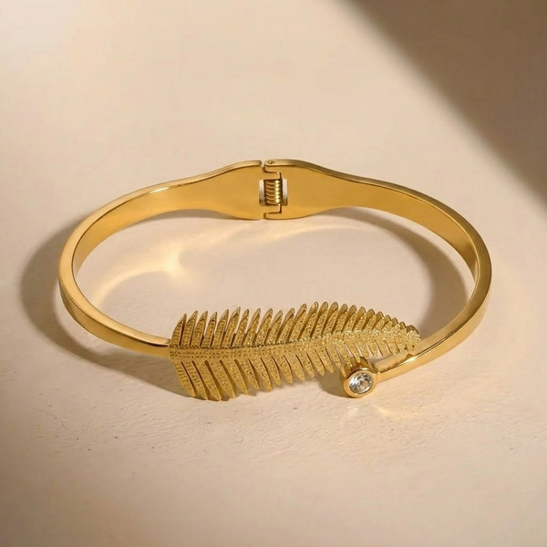 The Botanica Crystal-Accented Gold Bracelet