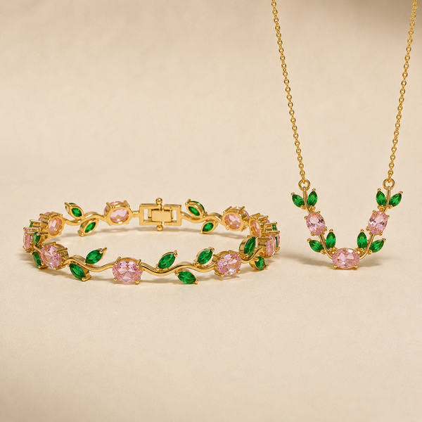 Botanical Crystal Floral Set