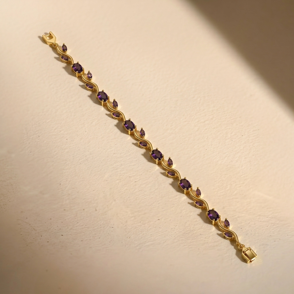 The Royal Vine Stone Bracelete