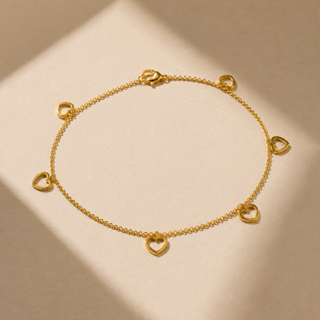Sweetheart Charm Bracelet & Studs Set