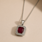 Deep Red Horizon Jewelry Set