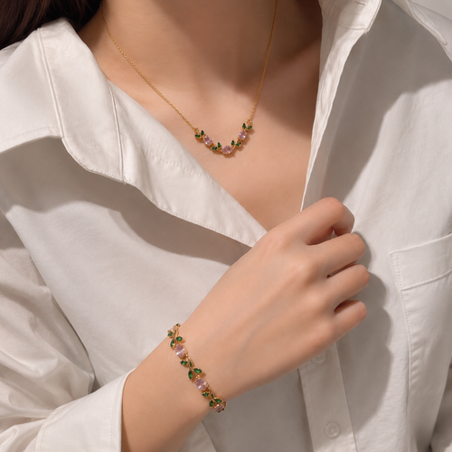 Botanical Crystal Floral Set