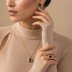 The Royal Emerald Jewelry Set