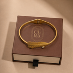 The Botanical Crystal Gold Bracelet