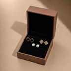 Multi-Style Blossom & Pearl Stud Set
